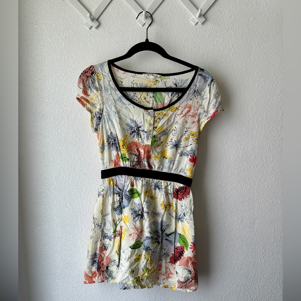 Forever 21 Boutique Flower Print Dress